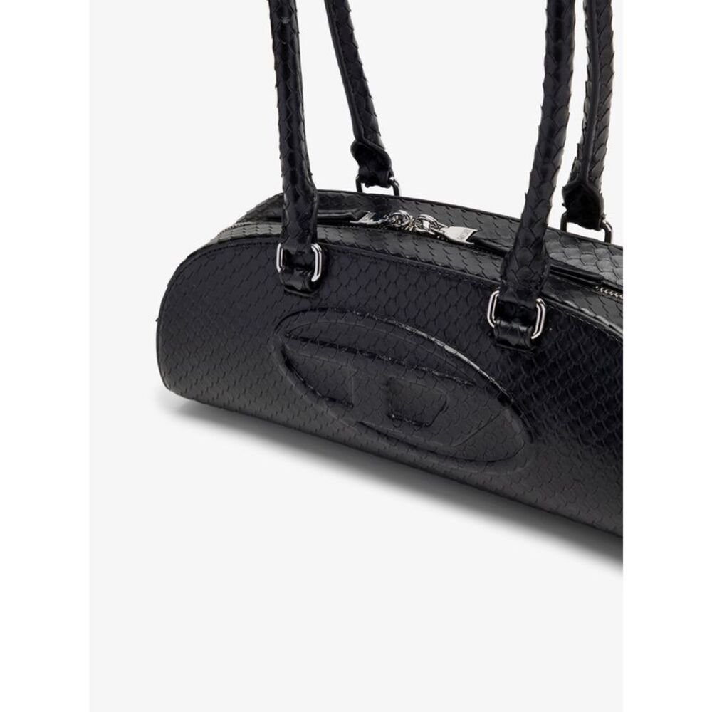 Diesel Women 1Dr Python Effect Leather Shoulder B… - image 5